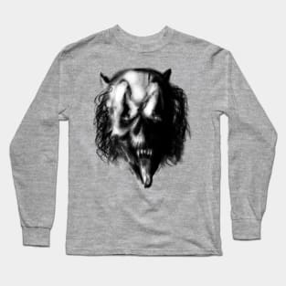 Skull Tongue Long Sleeve T-Shirt